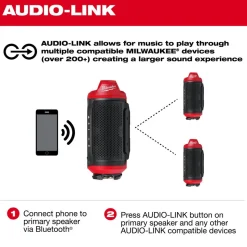 M12™ Bluetooth® Jobsite Speaker w/ PACKOUT™ Compatibility
