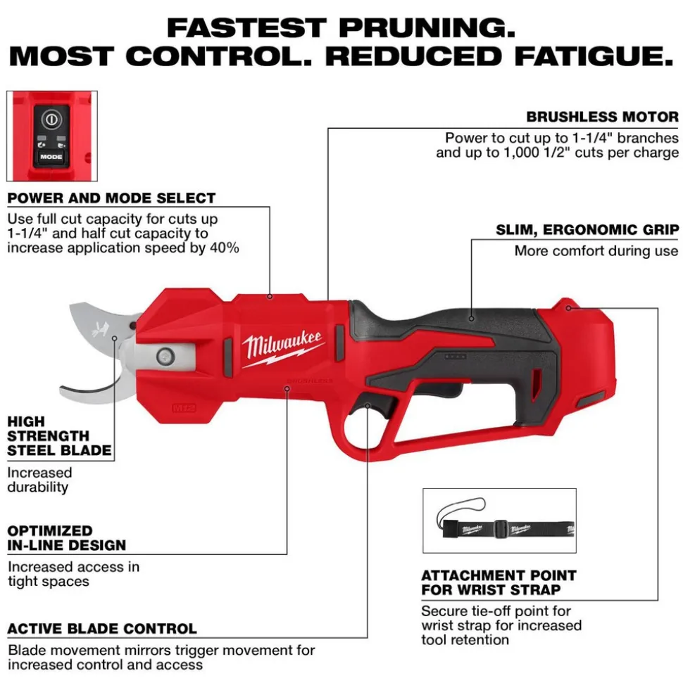 M12™ Brushless Pruning Shears