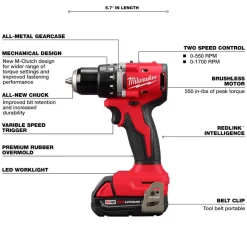 M18™ Compact Brushless 1/2