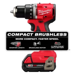 M18™ Compact Brushless 1/2