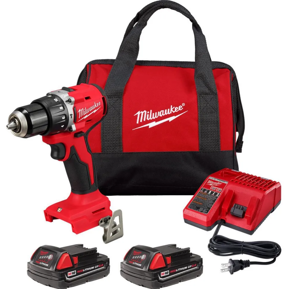M18™ Compact Brushless 1/2" Hammer Drill/Driver Kit