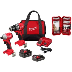 M18™ Compact Brushless 2-Tool Combo Kit, Hammer Drill/Impact Driver