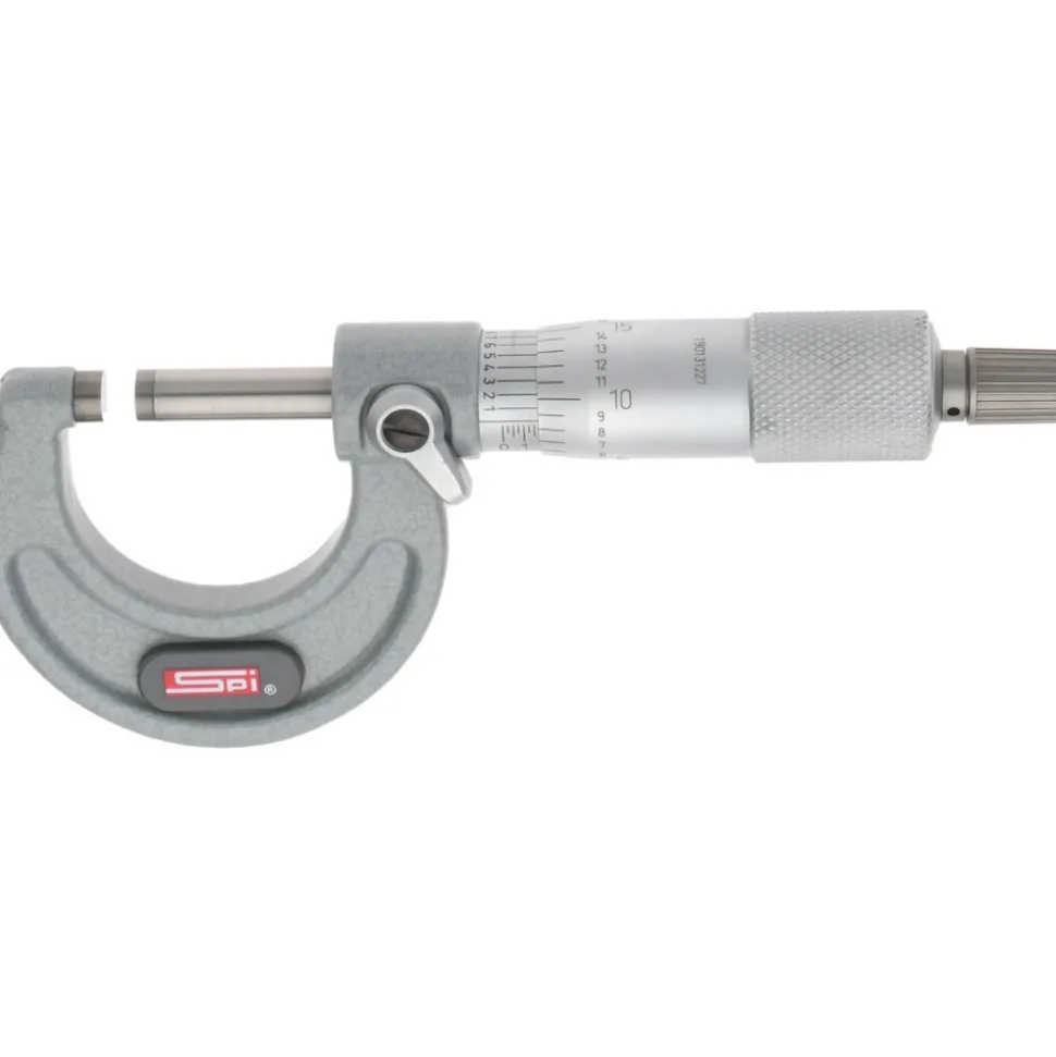Mechanical Outside Micrometer: 1" Range, 0.0001" Graduation