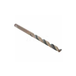Mechanics Drill Bit: 1/8" Dia, 135 ° Point, High Speed Steel, Straight-Cylindrical Shank, Split Point