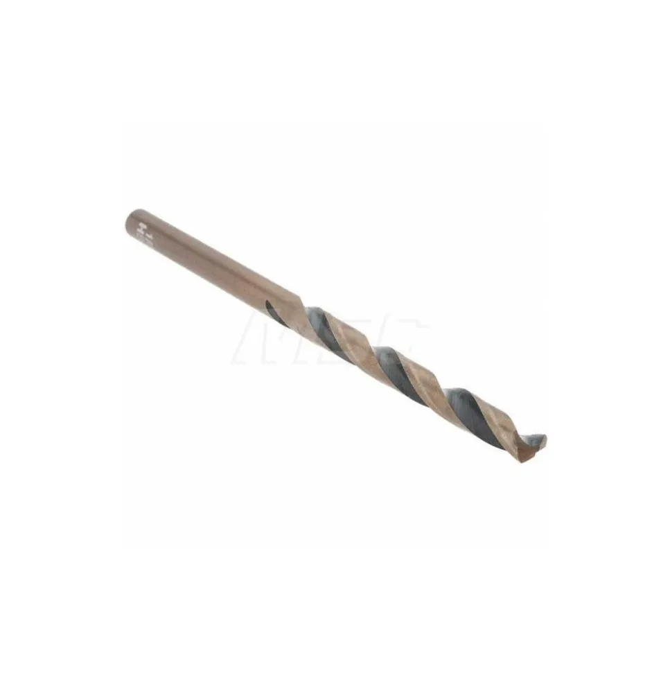 Mechanics Drill Bit: 1/8" Dia, 135 ° Point, High Speed Steel, Straight-Cylindrical Shank, Split Point
