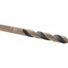 Mechanics Drill Bit: 3/8" Dia, 135 ° Point, High Speed Steel, Weldon Shank, Split Point