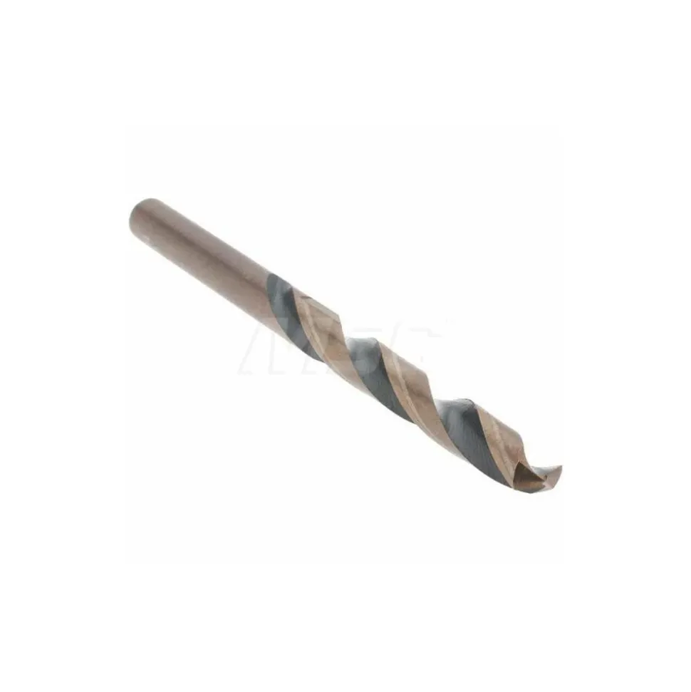 Mechanics Drill Bit: 3/16" Dia, 135 ° Point, High Speed Steel, Straight-Cylindrical Shank, Split Point