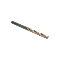 Mechanics Drill Bit: 5/32" Dia, 135 ° Point, High Speed Steel, Straight-Cylindrical Shank, Split Point