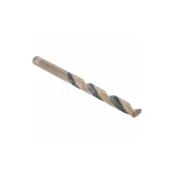 Mechanics Drill Bit: 11/64" Dia, 135 ° Point, High Speed Steel, Straight-Cylindrical Shank, Split Point