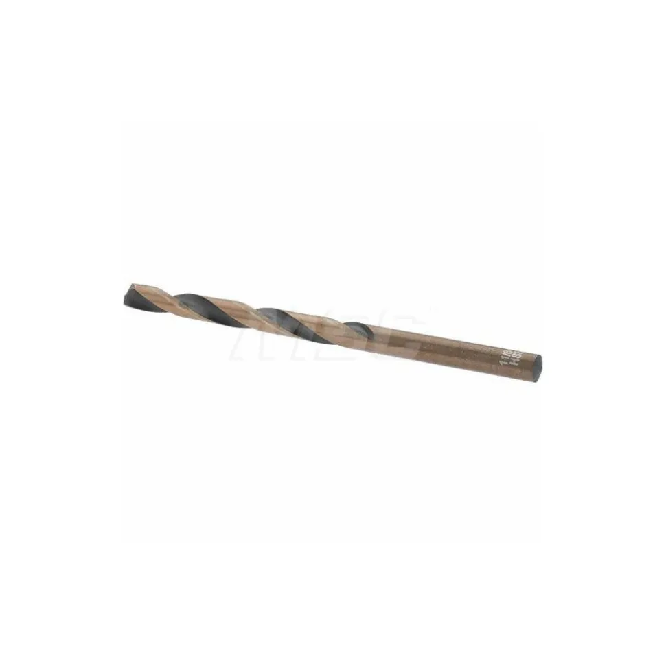 Mechanics Drill Bit: 11/64" Dia, 135 ° Point, High Speed Steel, Straight-Cylindrical Shank, Split Point