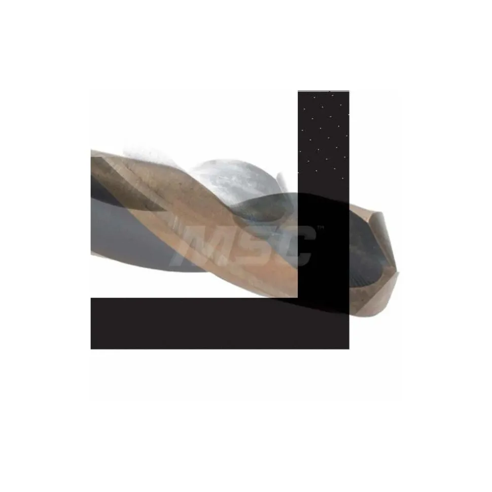 Mechanics Drill Bit: 5/16" Dia, 135 ° Point, High Speed Steel, Weldon Shank, Split Point