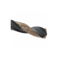Mechanics Drill Bit: 15/64" Dia, 135 ° Point, High Speed Steel, Straight-Cylindrical Shank, Split Point