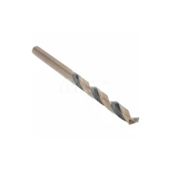 Mechanics Drill Bit: 9/64" Dia, 135 ° Point, High Speed Steel, Straight-Cylindrical Shank, Split Point