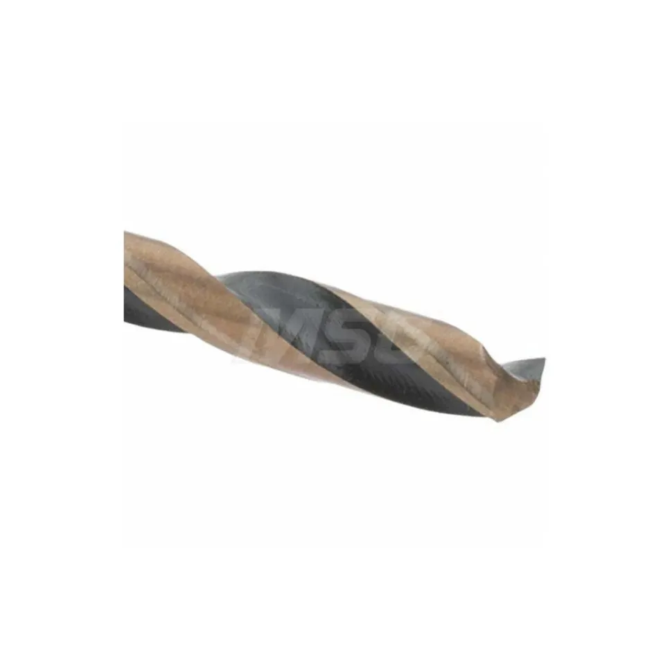 Mechanics Drill Bit: 9/64" Dia, 135 ° Point, High Speed Steel, Straight-Cylindrical Shank, Split Point