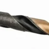 Mechanics Drill Bit: Letter E (1/4"), 135 ° Point, High Speed Steel, Weldon Shank, Split Point