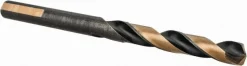 Mechanics Drill Bit: Letter E (1/4"), 135 ° Point, High Speed Steel, Weldon Shank, Split Point