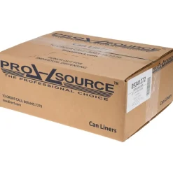Medium Duty Trash Bags: 60.000 gal, 0.8 mil, Pack of 100