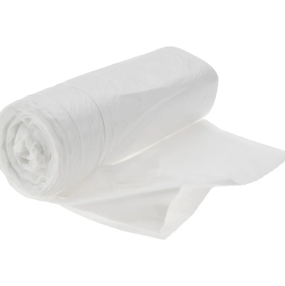 Medium Duty Trash Bags: 13.000 gal, 0.7 mil, Pack of 150