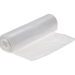 Medium Duty Trash Bags: 56.000 gal, 0.8 mil, Pack of 100