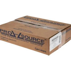 Medium Duty Trash Bags: 33.000 gal, 0.6 mil, Pack of 250