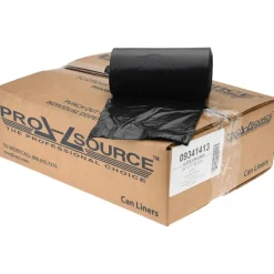 Medium Duty Trash Bags: 16.000 gal, 0.6 mil, Pack of 500