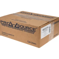 Medium Duty Trash Bags: 45.000 gal, 0.63 mil, Pack of 250