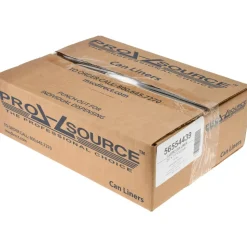 Medium Duty Trash Bags: 16.000 gal, 0.6 mil, Pack of 500