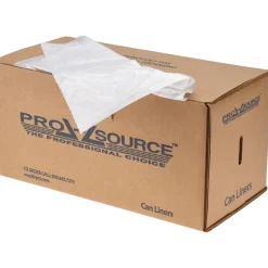 Medium Duty Trash Bags: 45.000 gal, 0.63 mil, Pack of 80