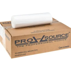 Medium Duty Trash Bags: 60.000 gal, 0.55 mil, Pack of 200
