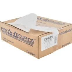 Medium Duty Trash Bags: 56.000 gal, 0.55 mil, Pack of 200