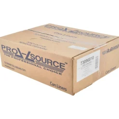 Medium Duty Trash Bags: 56.000 gal, 0.55 mil, Pack of 200