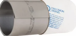 Metal Shim Stock: Roll, 0.0100" Thick, 100" Long, 6" Wide, 1010 Steel