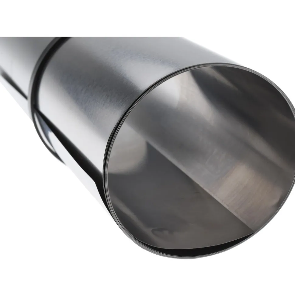 Metal Shim Stock: Roll, 0.0020" Thick, 100" Long, 6" Wide, 1010 Steel