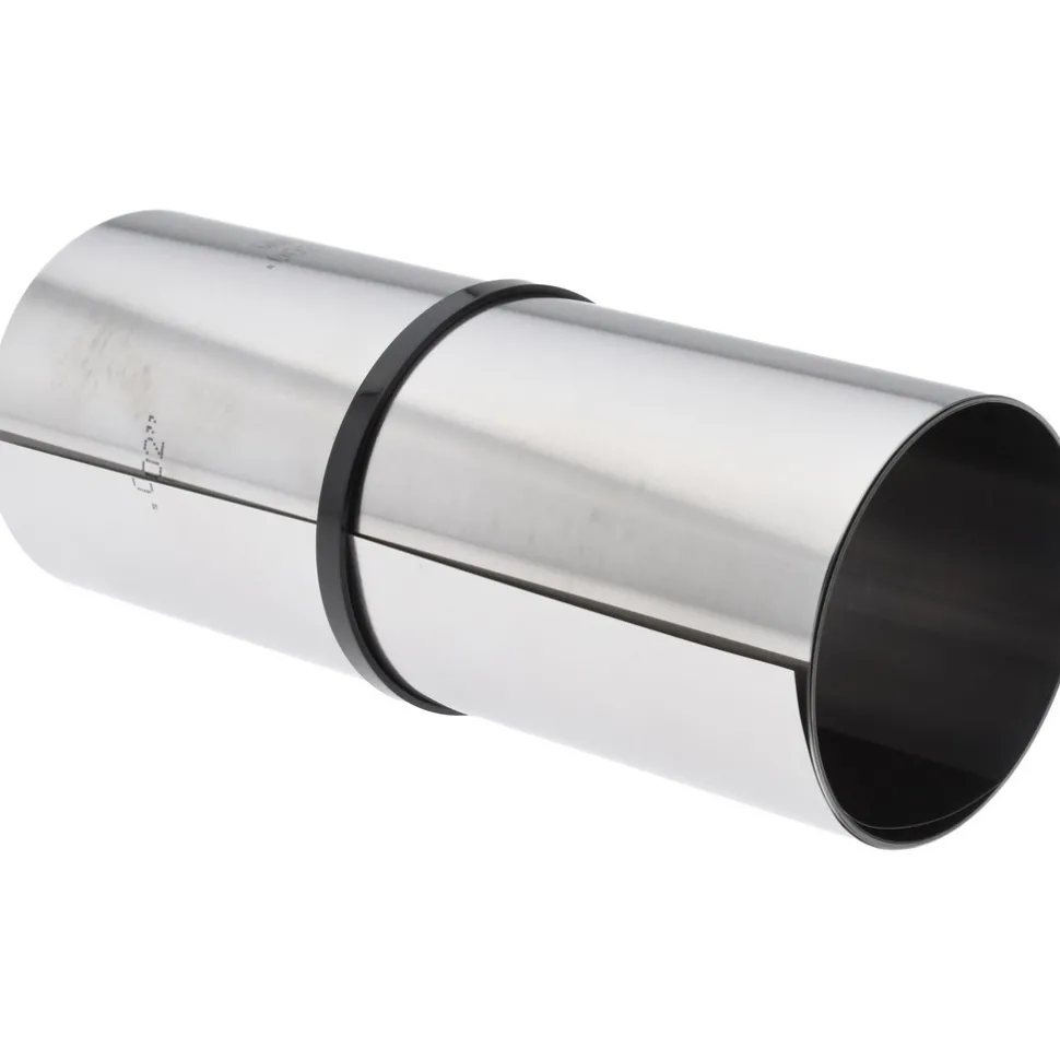 Metal Shim Stock: Roll, 0.0020" Thick, 100" Long, 6" Wide, 1010 Steel