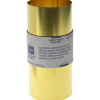 Metal Shim Stock: Roll, 0.0020" Thick, 100" Long, 6" Wide, 260 Brass