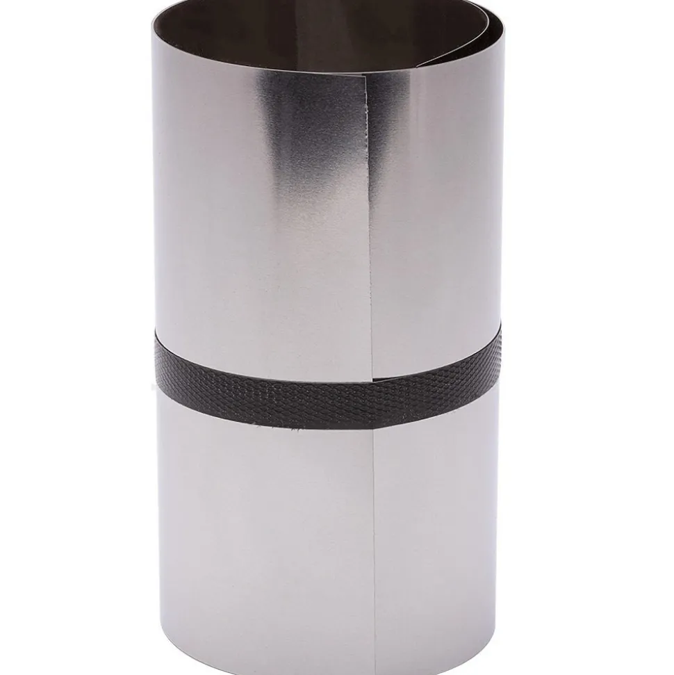 Metal Shim Stock: Roll, 0.0005" Thick, 50" Long, 6" Wide, 302/304 Stainless Steel