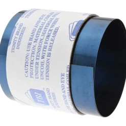 Metal Shim Stock: Roll, 0.0020" Thick, 50" Long, 3" Wide, 1095 & Blue Tempered Spring Steel