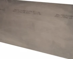 Metal Shim Stock: Sheet, 0.0310" Thick, 18" Long, 6" Wide, 1008/1010 Steel