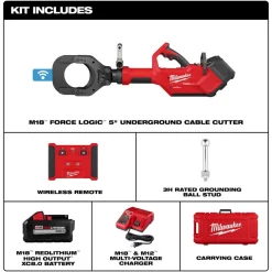 M18™ FORCE LOGIC™ 5” Underground Cable Cutter w/ Wireless Remote