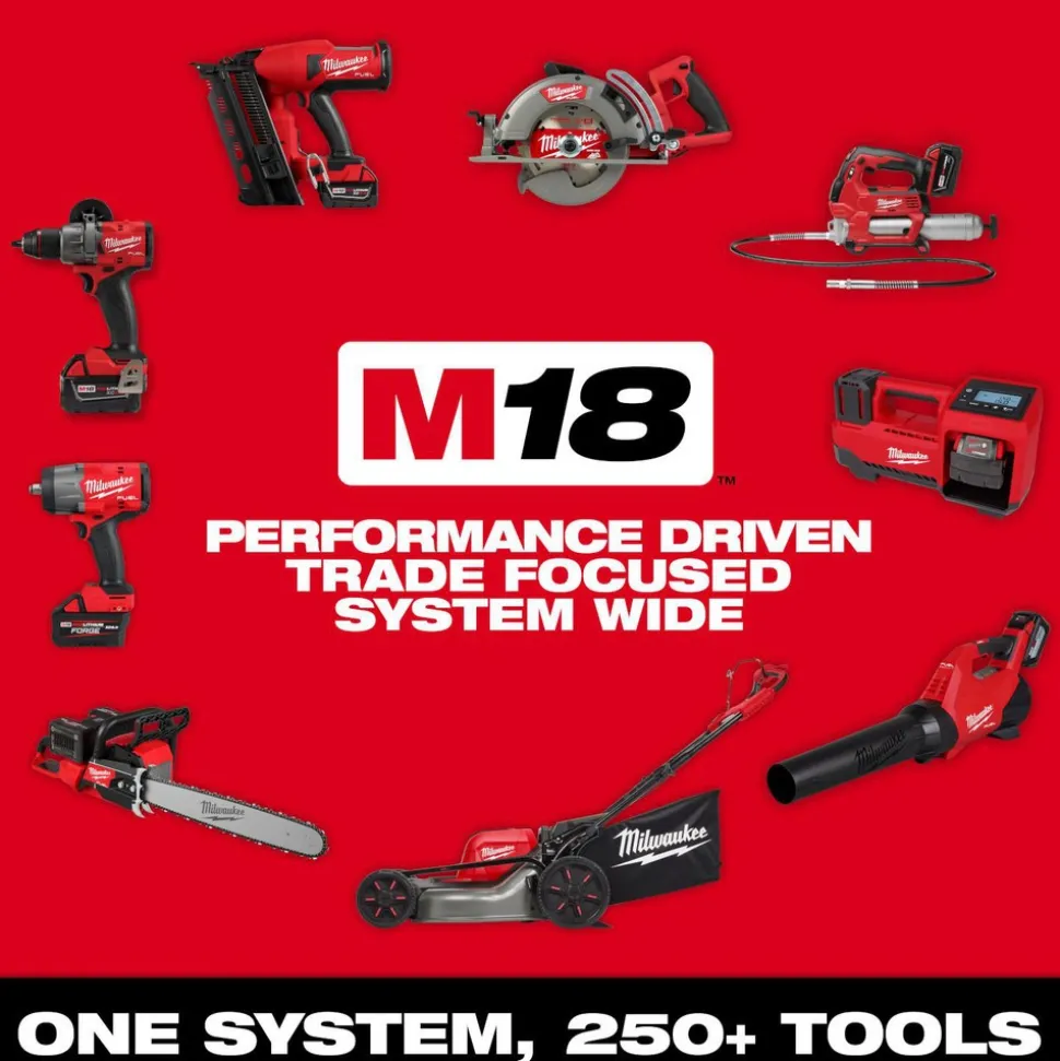 M18 FUEL™ Blower Kit: 500 CFM, 120 mph