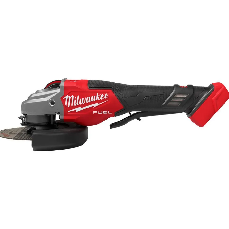 M18 FUEL™ 4-1/2"-6" Braking Grinder, Paddle Switch