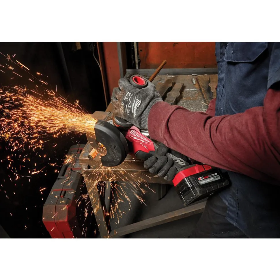 M18 FUEL™ 4-1/2"/5" Braking Grinder Paddle Switch, No-Lock (Bare Tool)