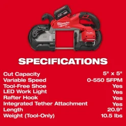 M18 FUEL™ Deep Cut Band Saw Kit