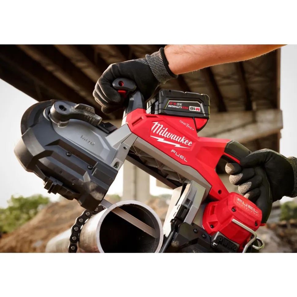 M18 FUEL™ Dual Trigger Deep Cut Band Saw Kit: 44.875" Blade Length