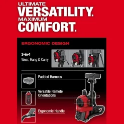 M18 FUEL™ 3-in-1 Backpack Vacuum