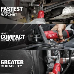 M18 FUEL™ & M12 FUEL™ 2-Tool Combo Kit, 3/8" High Speed Ratchet & 1/2" Mid-Torque Impact Wrench w/ Friction Ring