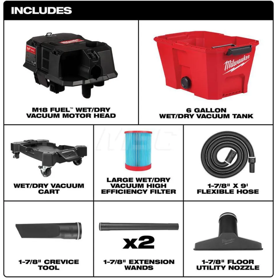 M18 FUEL™ NEXUS™ 6 Gallon Wet/Dry Vacuum