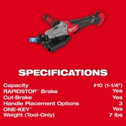 M18 FUEL™ #10 (1-1/4