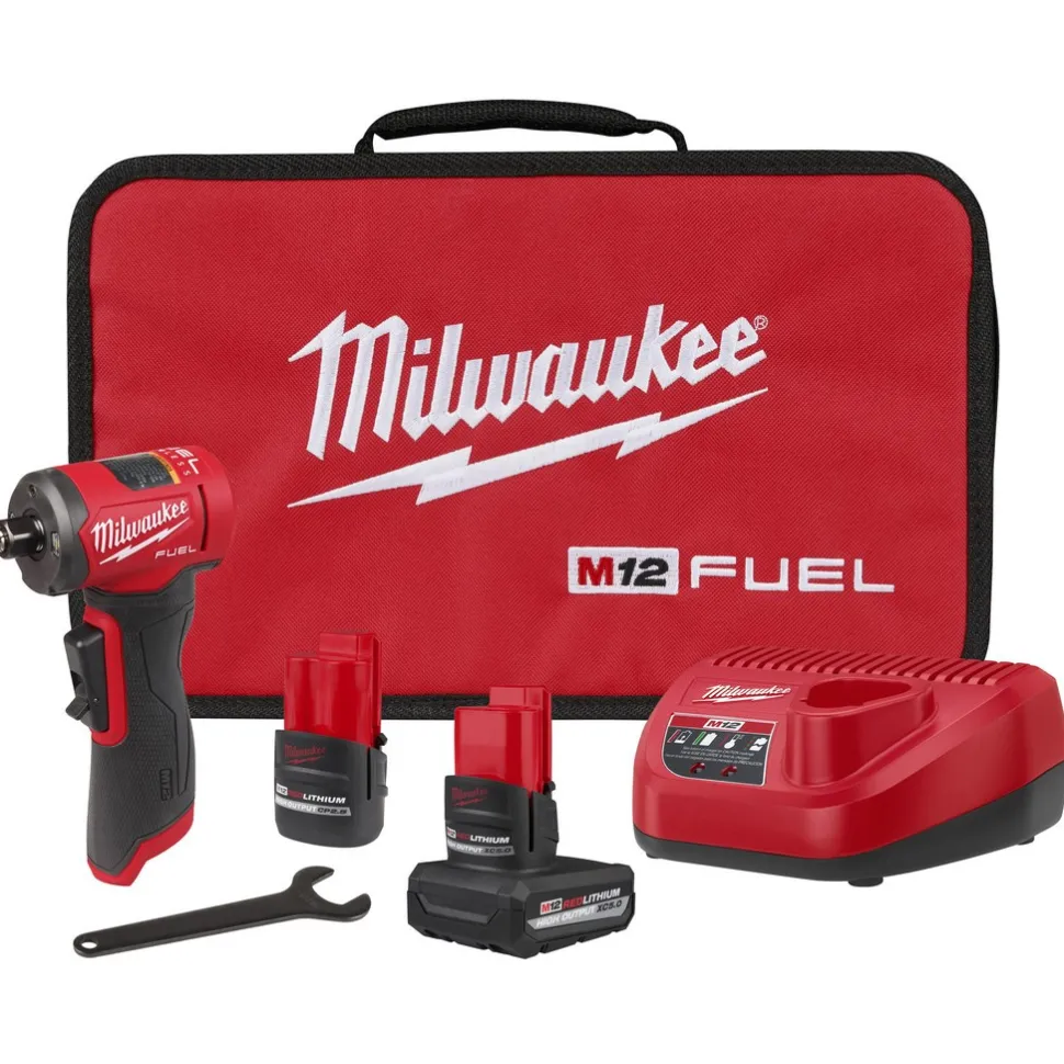 M12 FUEL™ 1/4" Right Angle Die Grinder Kit