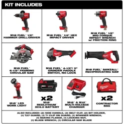 M18 FUEL™ 7-Tool Combo Kit